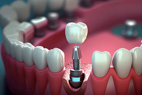 Dental Implants at Dr. Sri Sushma Multispeciality Dental Clinic, Anandbagh Hyderabad